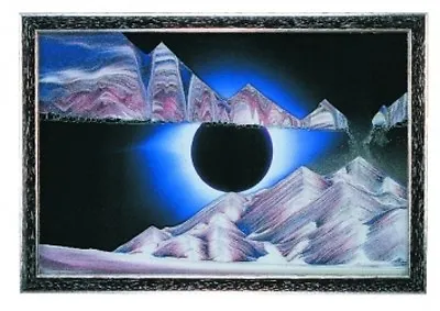 Sand Art - Rainbow Vision - Klaus Boesch Wall Mounted Sand Picture - 4 Sizes • $185