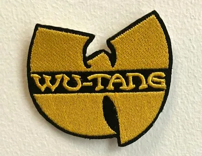 £1.99 • Buy Wu Tang Iron On Patch / Sew On Embroidered Badge Music Rock Metal