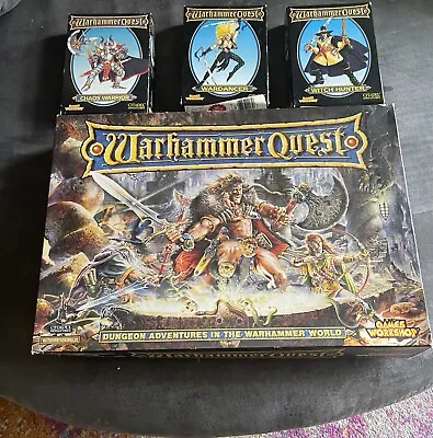 Warhammer Quest 1995 95% Complete + Extra Characters And Extras • $425