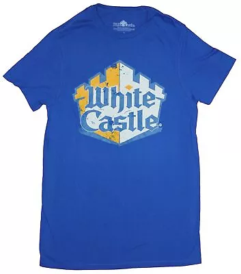 White Castle Adult New T-Shirt  - Distressed Classic Burger Logo • $16.98