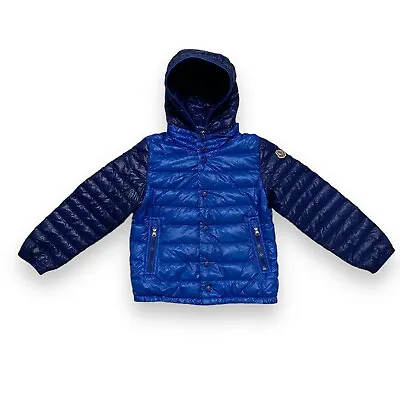 Auth Moncler ANTHONY Boys Blue Light Jacket Size 5 Years • $85