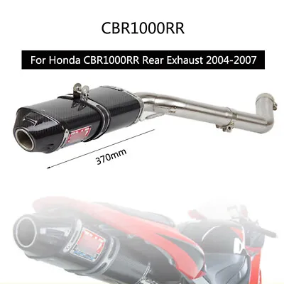 For Honda CBR1000RR 2004-2007 Exhaust System Motorcycle 2 Middle Muffler Pipe • $308.29