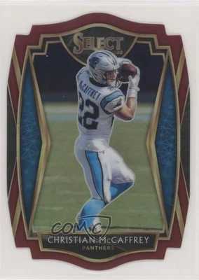 $1.12 • Buy 2020 Panini Select Premier Level Maroon Prizm Die-Cut Christian McCaffrey #106