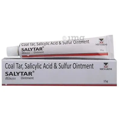 2 X Coal Tar & Salicylic Acid Sulfur Ointment (2 X 15gm) For Skin Care • £10.45