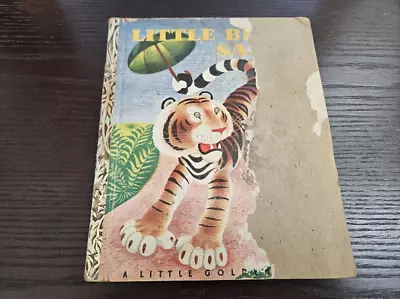 Vintage Children's Little Golden Book  LITTLE BLACK SAMBO 1948 • $9.99