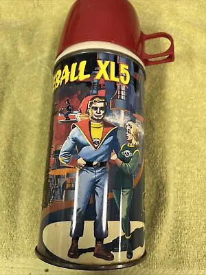 FIREBALL XL5 1964 Metal Thermos Wally Wood Art • $59.99