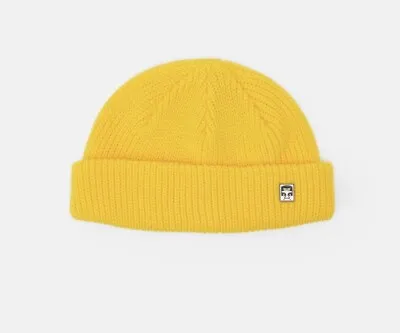 £29.99 • Buy Obey Clothing Men's Micro Beanie Hat - Sulphur Yellow