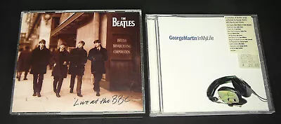 THE BEATLES LIVE AT THE BBC + GEORGE MARTIN In My Life Cds • $20
