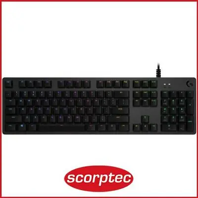 $153 • Buy Logitech G512 Carbon Mechanical Gaming Keyboard - GX Brown Switch