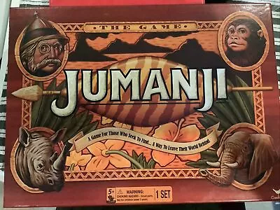 $22.50 • Buy JUMANJI BOARD GAME RETRO CLASSIC GAME AS NEW CONDITION CARDINAL (g)