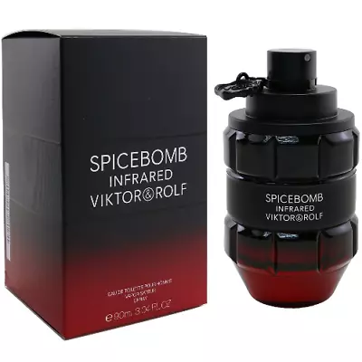 Spicebomb Infrared By Viktor & Rolf 3.04 Oz EDT Cologne For Men New In Box • $64.36