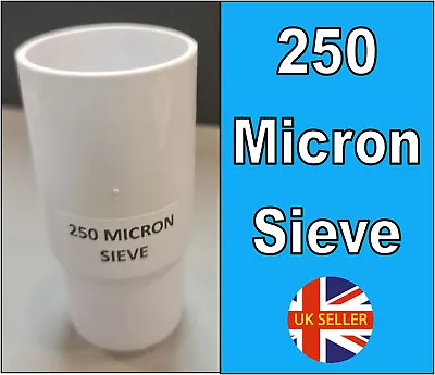 250 Micron Nylon Mesh Stackable Sieve Food Grade Strainer Home Brew Filter • £5.99