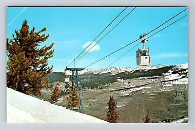 $3.49 • Buy Vail CO-Colorado, Aerial Cable Cars, Vail Mountain, Gore Range Vintage Postcard