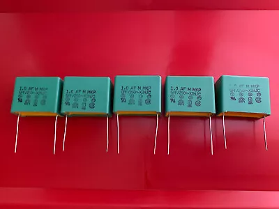 $11.99 • Buy 5x 105MKP250M ILLINOIS CAPACITOR Cap 1uF 250V 20% RADIAL MKP-X2