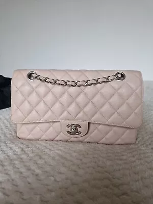 Chanel Medium Classic Flap Bag - Pink Caviar SHW • £4100