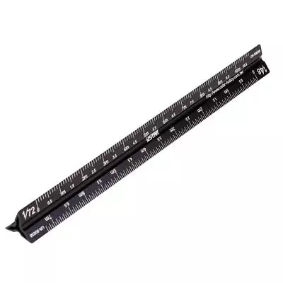 17cm UA-90038 Model Triangular Scale Ruler For1/12 1/24 /1/32 1/35 1/48 1/72 • £12.18