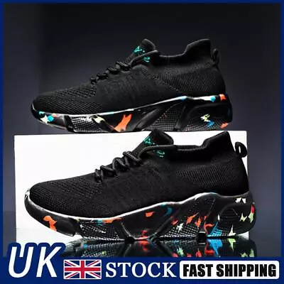 Athletic Shoes Breathable Non Slip Running Sports Sneakers (Camouflage 35) • £15.95