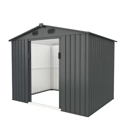 13x20 Ft Oversized Steel Heavy Duty Garage Storage Shed Outdoor Tools Carport • $439.99