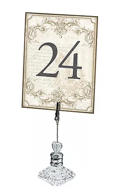 1-24 Vintage Gold Elegant Wedding Table Numbers Number Cards • $15.59