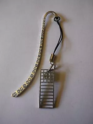£5.95 • Buy W19 Mackintosh Chair Back Made From Fine English Pewter On A PATTERN Bookmark
