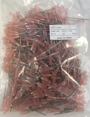 Weller KDS18112BT Pink 1-1/2  Stainless Steel Dispensing Needles 18 Gauge 500pcs • $17.50