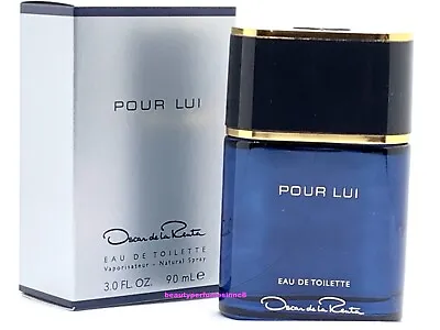 Pour Lui Oscar De La Renta 3 Oz 90 Ml Eau De Toilette Spray Perfume For Men NEW • $24.99