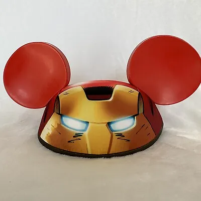 MINOR FLAW Disney Iron Man Mickey Mouse Ears Hat Marvel Disneyland Youth Size • $14.99