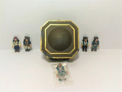 £28.75 • Buy LOT OF 5 Mega Bloks Mini Figures Pirates Of The Caribbean Jack Sparrow & Compass