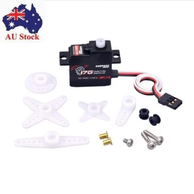 $17.73 • Buy Helicopter Aircraft For 1/18 R/C Cars Servo Motors 17g Digital Servo Servo