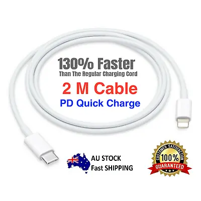 $11.95 • Buy USB-C To Lightning Cable 18- 20w Fast Charge For Apple IPhone 12 11 X MacBooketc