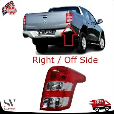 Mitsubishi L200 Rear Tail Lamp Light Right Driver Side /Off Side 2015 + Series 5 • $52.65