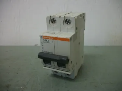 Merlin Gerin Multi9 C60 Motor Circuit Breaker Mg24526 25amp 480volt 2pole • $29.99