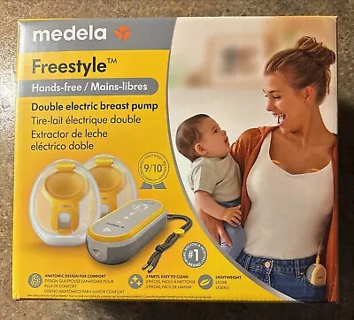 Medela Freestyle Hands-Free Double Electric Cordless Breast Milk Pump Baby Seal • $189