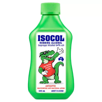 Isocol Rubbing Alcohol Antiseptic 345mL • $13.74
