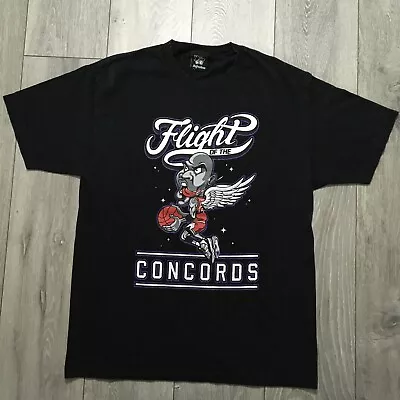 The Freshness Michael Jordan Flight Of The Concords Black T-shirt - Size Large  • £14.57