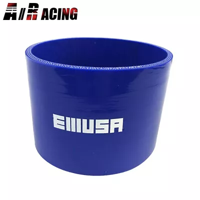 4  To 4  Inch 102 Mm Straight Silicone Hose Turbo/Intake 4PLY Coupler Blue • $8.98