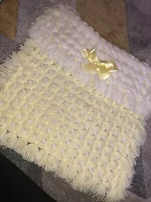 Hand Knitted Baby Blankets • £12