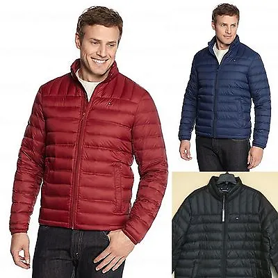 $92.03 • Buy Tommy Hilfiger Big & Tall Men's Packable Down Jacket Coat Lightweight Puffer New