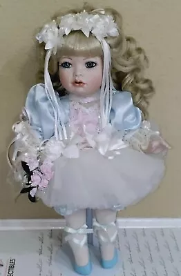 VTG RARE & LTD. FELICIA By Val Shelton. 16  Ballerina Porcelain Doll. MINT/BOX.  • $79.99