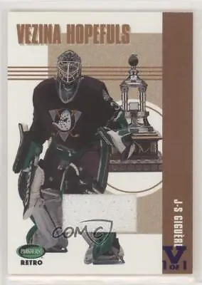 2002-03 ITG Parkhurst Retro Vault Purple 1/1 Jean-Sebastien Giguere #VH-5 1j8 • $17.50