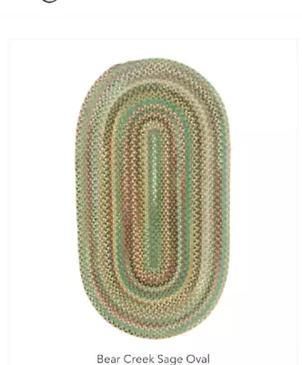 $83.99 • Buy Capel Braided Rug 22x36 Oval