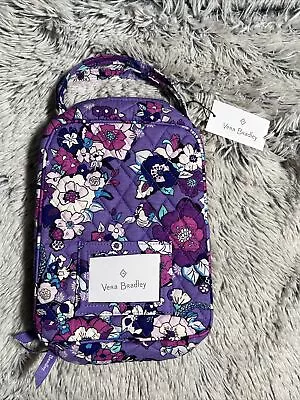 Vera Bradley Lunch Bunch Bag Enchanted Garden Flowers Tote Cooler Purple NEW • $26.99