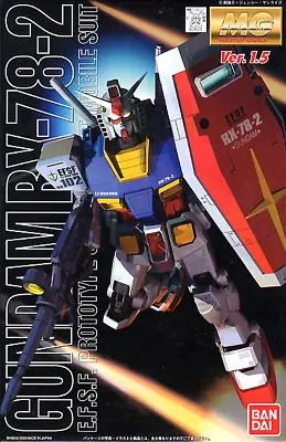 Bandai Hobby Mobile Suit Gundam RX-78-2 Gundam Ver. 1.5 MG 1/100 Model Kit USA • $47.95