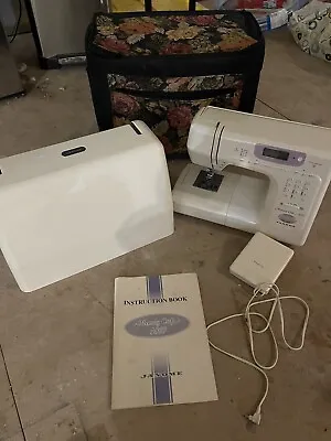 Janome Memory Craft MC4800 Sewing & Embroidery Machine With Case Pedal & Case • $325
