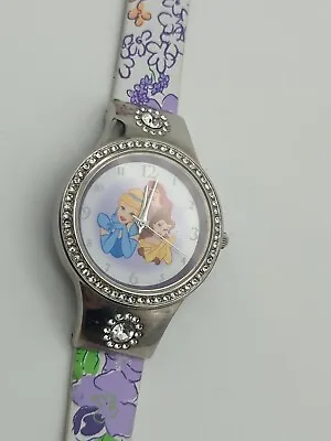 Disney Princess Wrist Watch Disney Store Japan Mov. Stainless STEEL  AX43 • $21