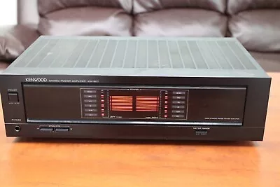 Vintage Kenwood KM-207 Stereo Power Amplifier 150W 8-Ohm Tested (0403) • $149