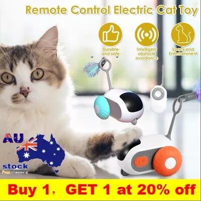 `Turbo Tail 2.0 Cat Toy - 2024 Best Turbo Tail Mouse Cat Toy Remote Control Toy • $27.89