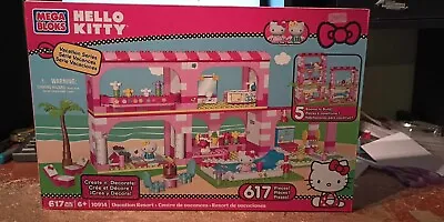 Mega Bloks 10914 Hello Kitty Exclusive Vacation Resort!! New! Sealed! • $53.99