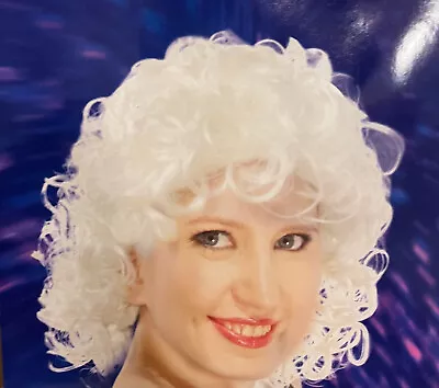 1960s 1970s Bad Girl Blonde Hair Wig Disco Pary Fancy Dress Up Costume Party • $13.45