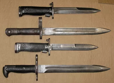 Vintage Military Combat Knives Bayonet Dagger Knife Lot • $105.50